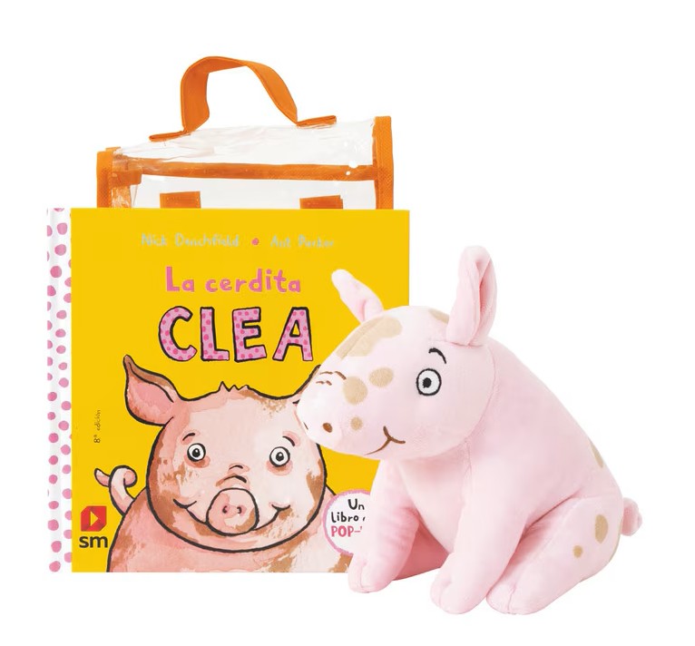 Pack La cerdita Clea + muñeco