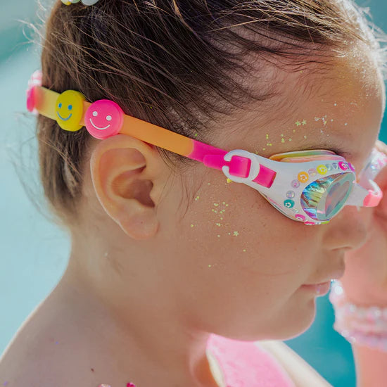 Gafas de natación Smile Positively Pink