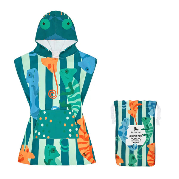 Poncho Kids Camaleón S