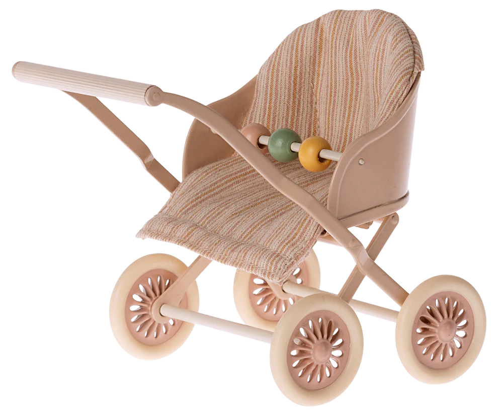 Cochecito bebé rosa