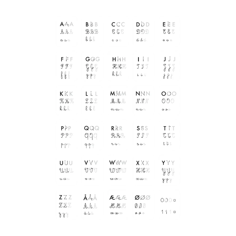 Plantillas Kidydraw Mini