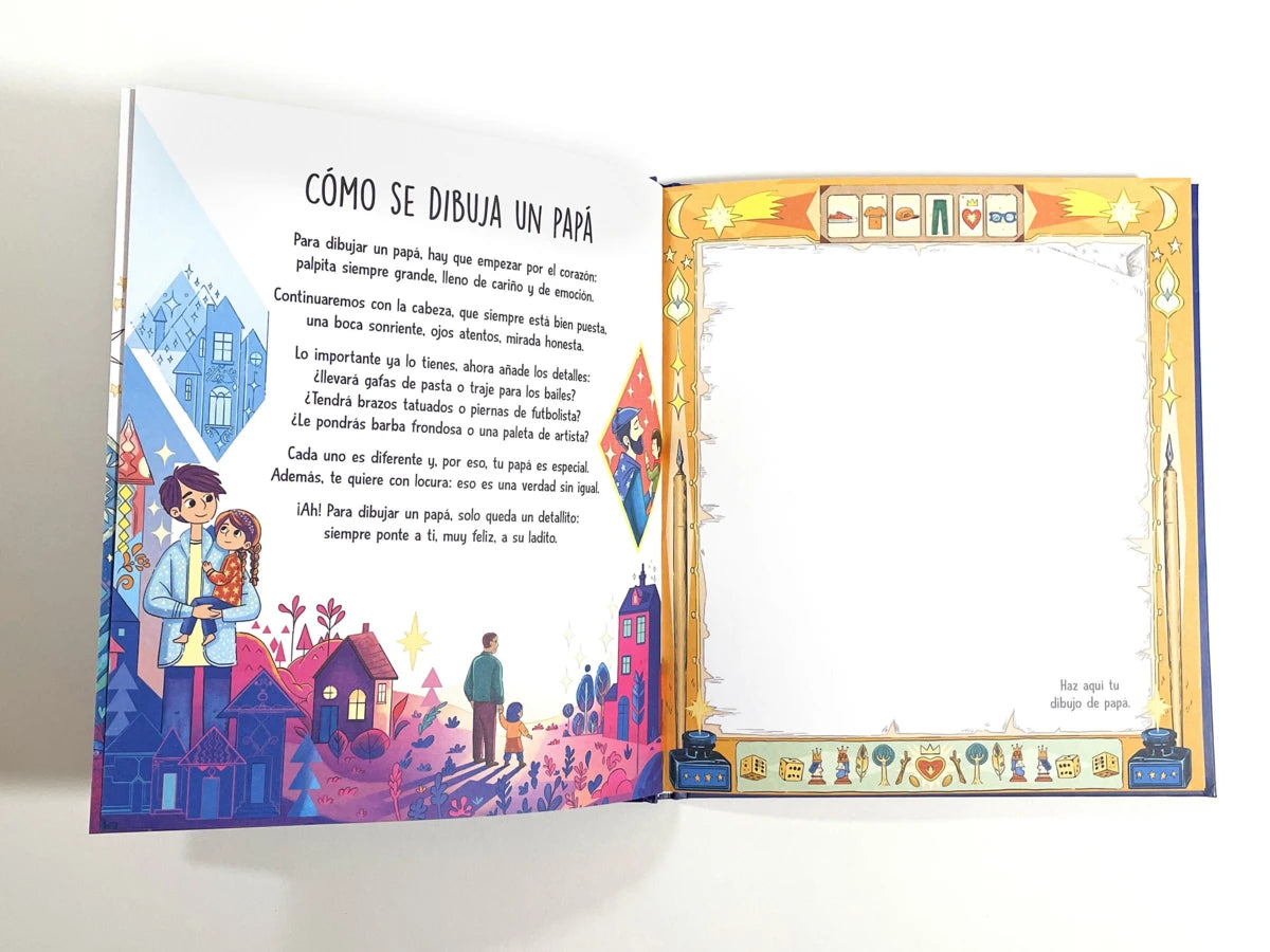 ¡Te quiero, papá! – Libro personalizable para papá - Librería Educania