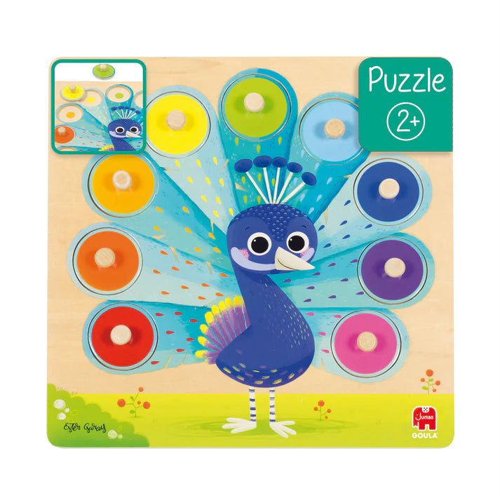 Puzzle Pavo real