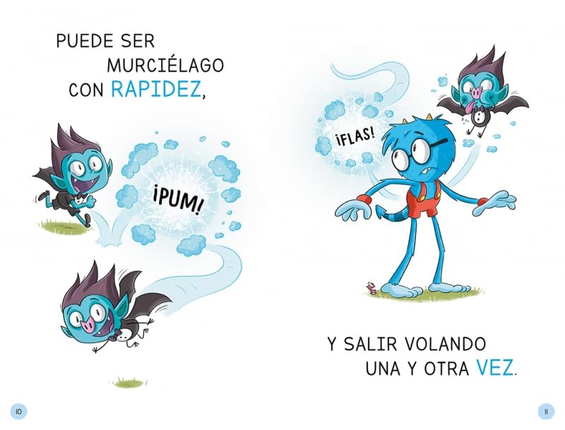 Aprende a leer en la Escuela de monstruos 6 - Trastadas aladas