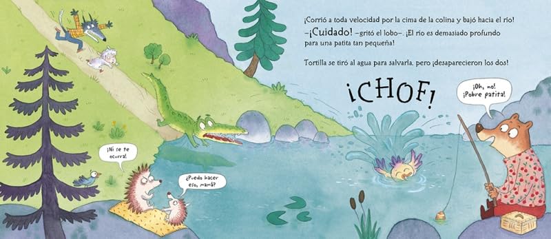 La patita que vino a cenar