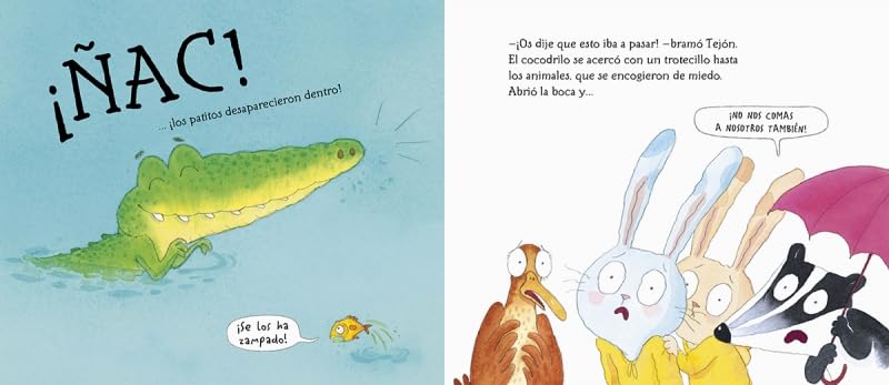 El cocodrilo que vino a cenar