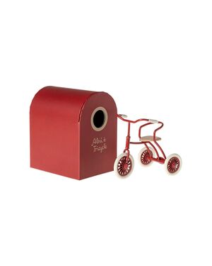 Triciclo rojo