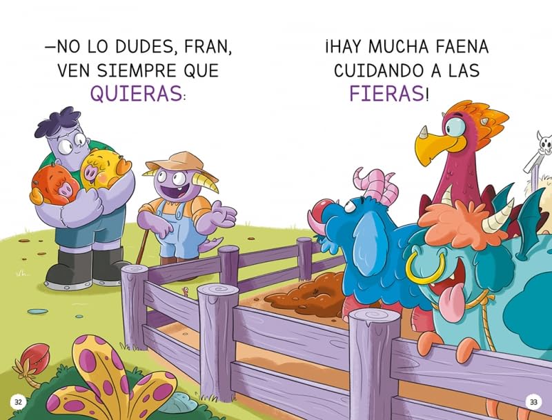 Aprende a leer en la Escuela de monstruos 9 - Torpón y bonachón