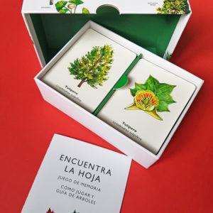 Encuentra la hoja -juego de memoria