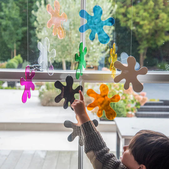 Splats Salpicaduras colores translúcidos