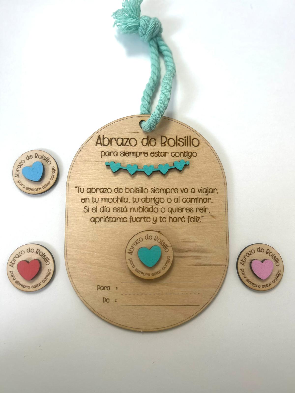 Abrazo de bolsillo