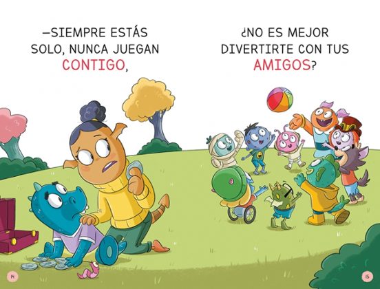 Aprende a leer en la escuela de monstruos 16 - Unas rocas muy graciosas