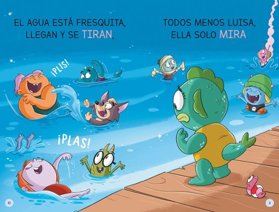 Aprende a leer en la Escuela de monstruos 18 - Sin temor ni flotador