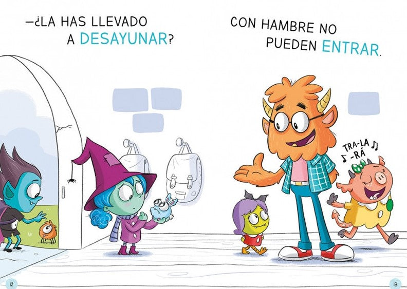 Aprende a leer en la Escuela de monstruos 1 - La mascota más grandota