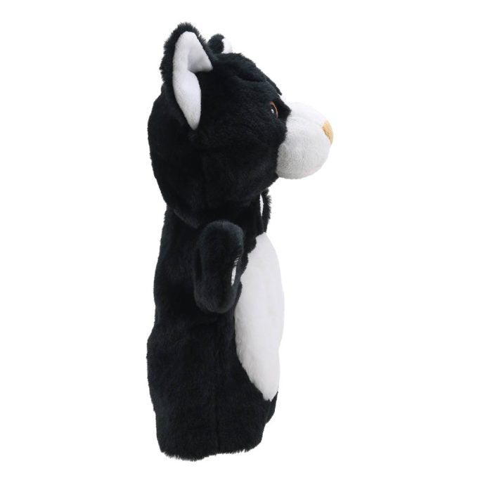 Marioneta gato Blanco y negro