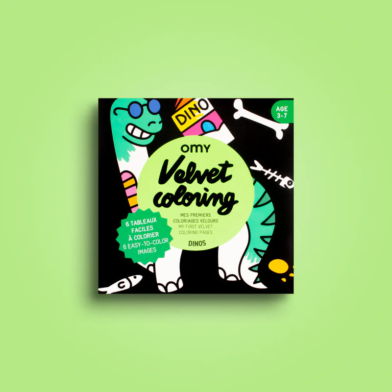 Láminas terciopelo Dinos Omy