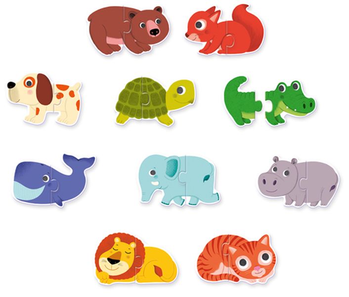 Puzzle Duo Animales