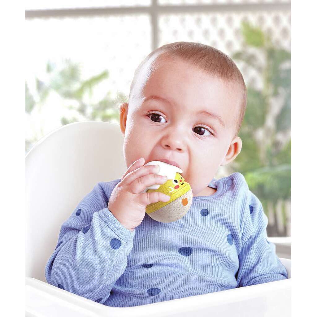 Sonajeros tambaleantes felices polluelos – Set sonajeros sensoriales - Librería Educania