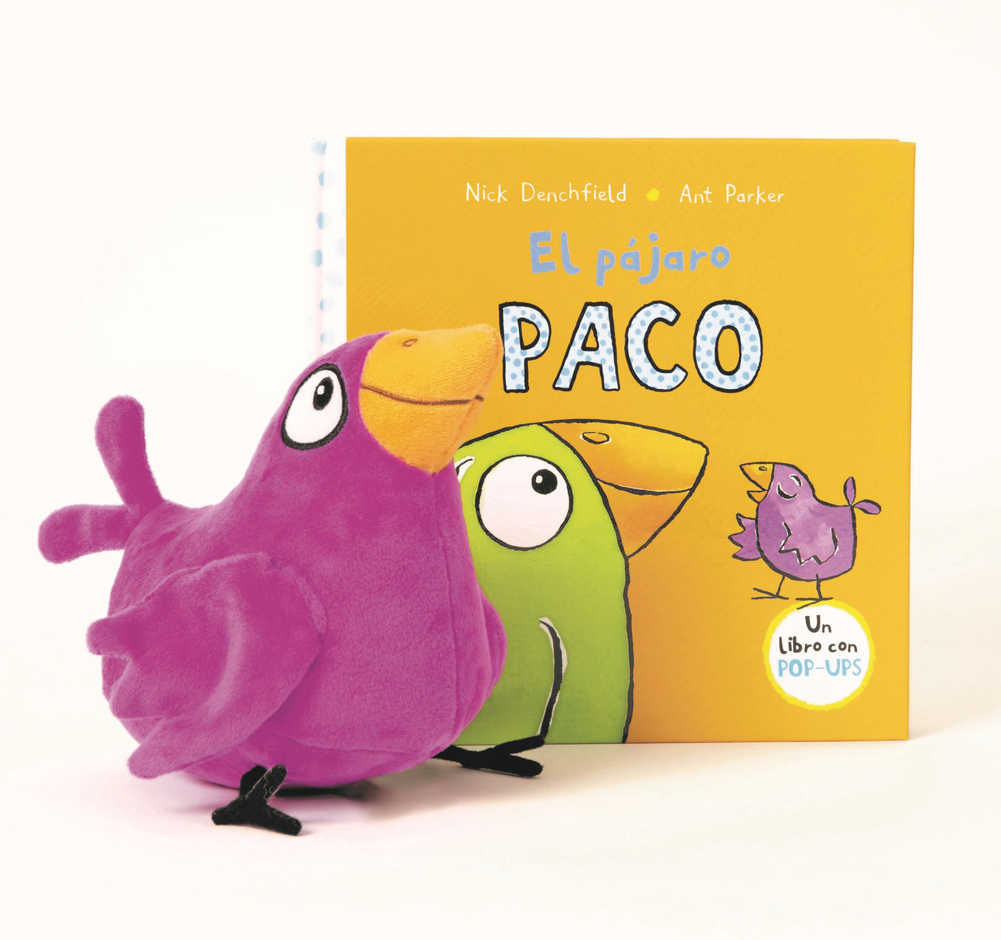 Pack El pájaro Paco + muñeco
