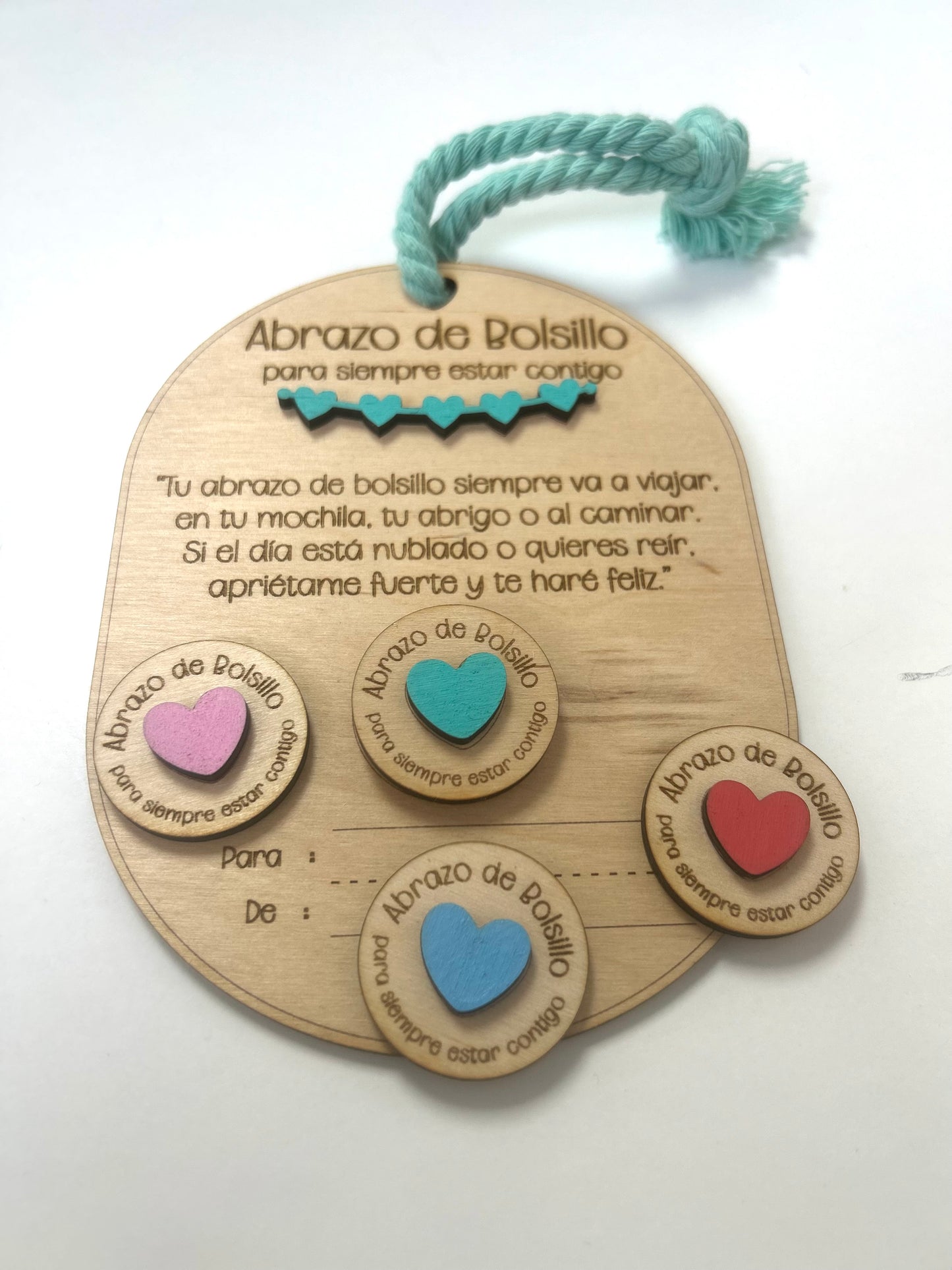 Abrazo de bolsillo