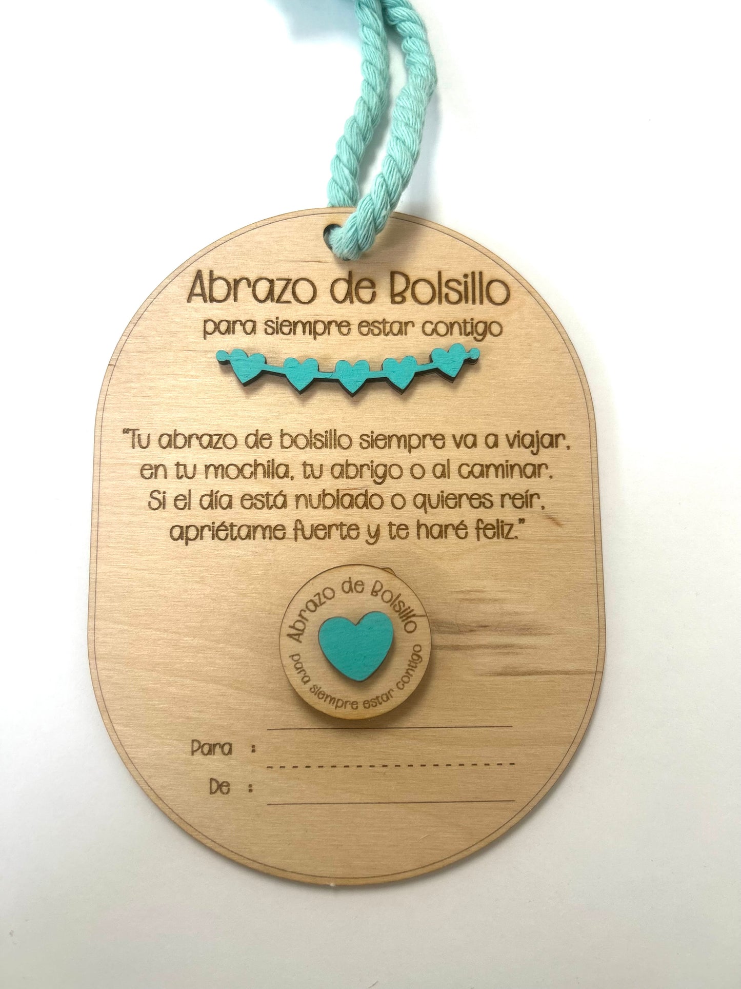 Abrazo de bolsillo
