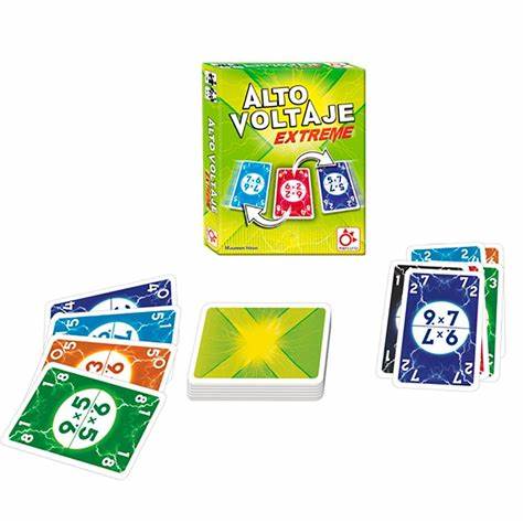 Alto voltaje extreme juego de cartas