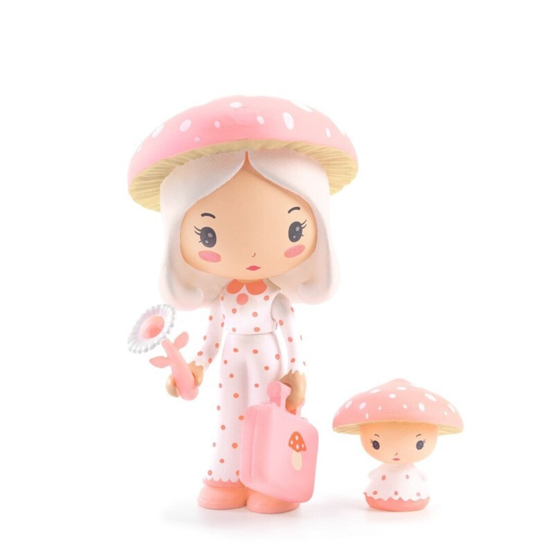 Tinyly Amy & Mushy – Figuritas articuladas de colección infantil