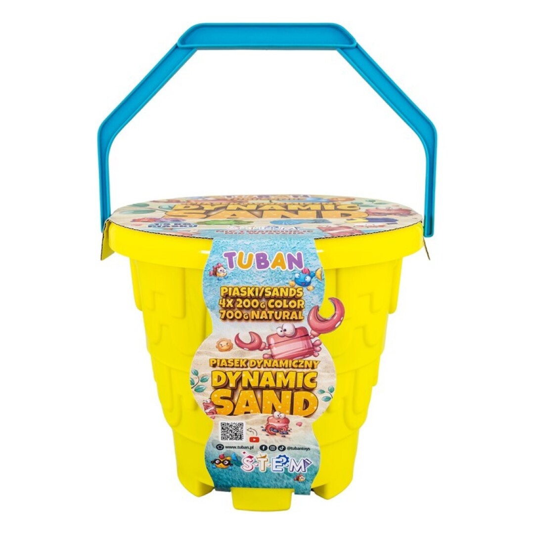 Set Cubo Arena mágica Dynamic sand Playa