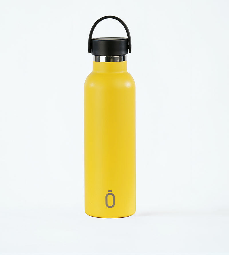 Botella Termo Sport 600 ml Amarillo