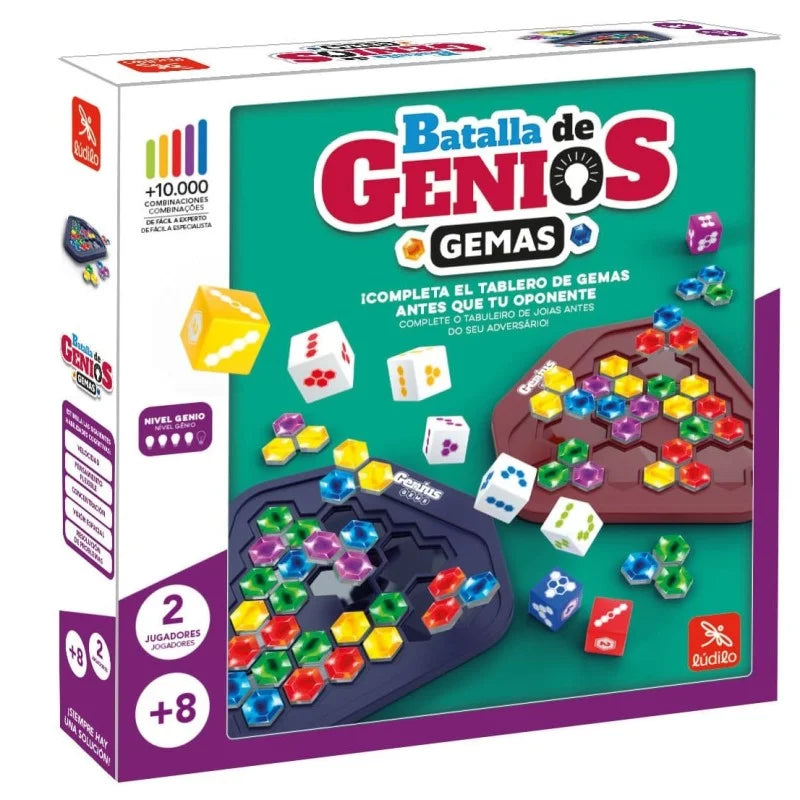 Batalla de genios Gemas