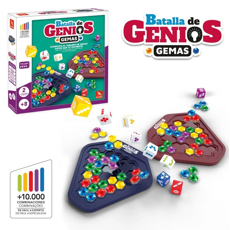 Batalla de genios Gemas