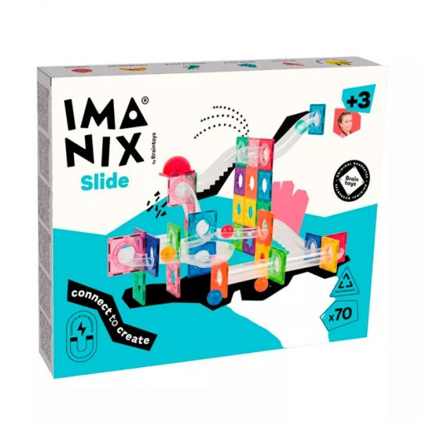 Imanix Slide Tobogán 70 piezas - Librería Educania