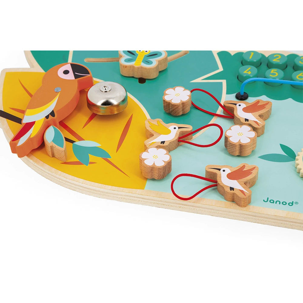 Tablero de actividades Cocodrilo Tropik