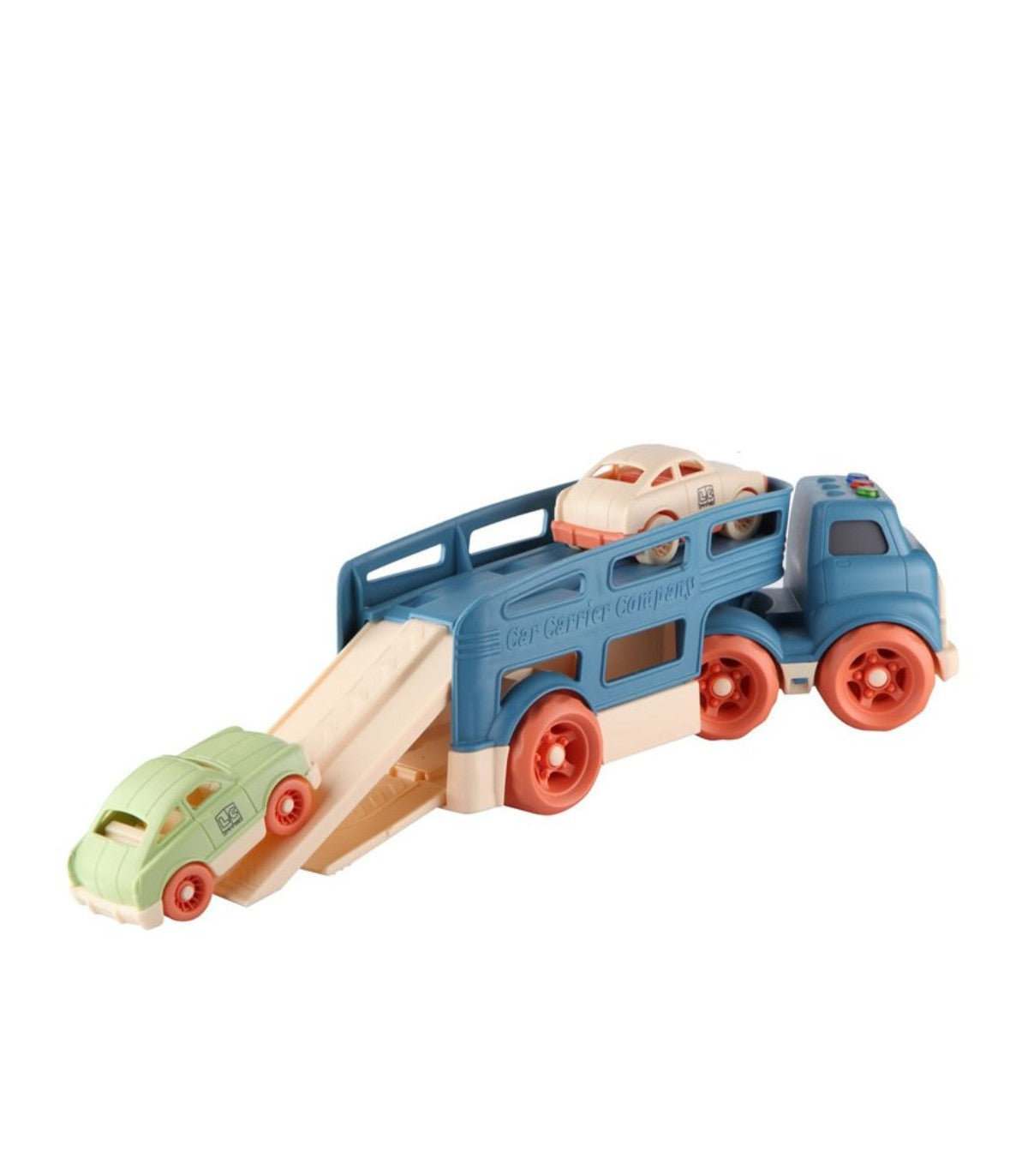 Camión Portacoches con luz y sonido