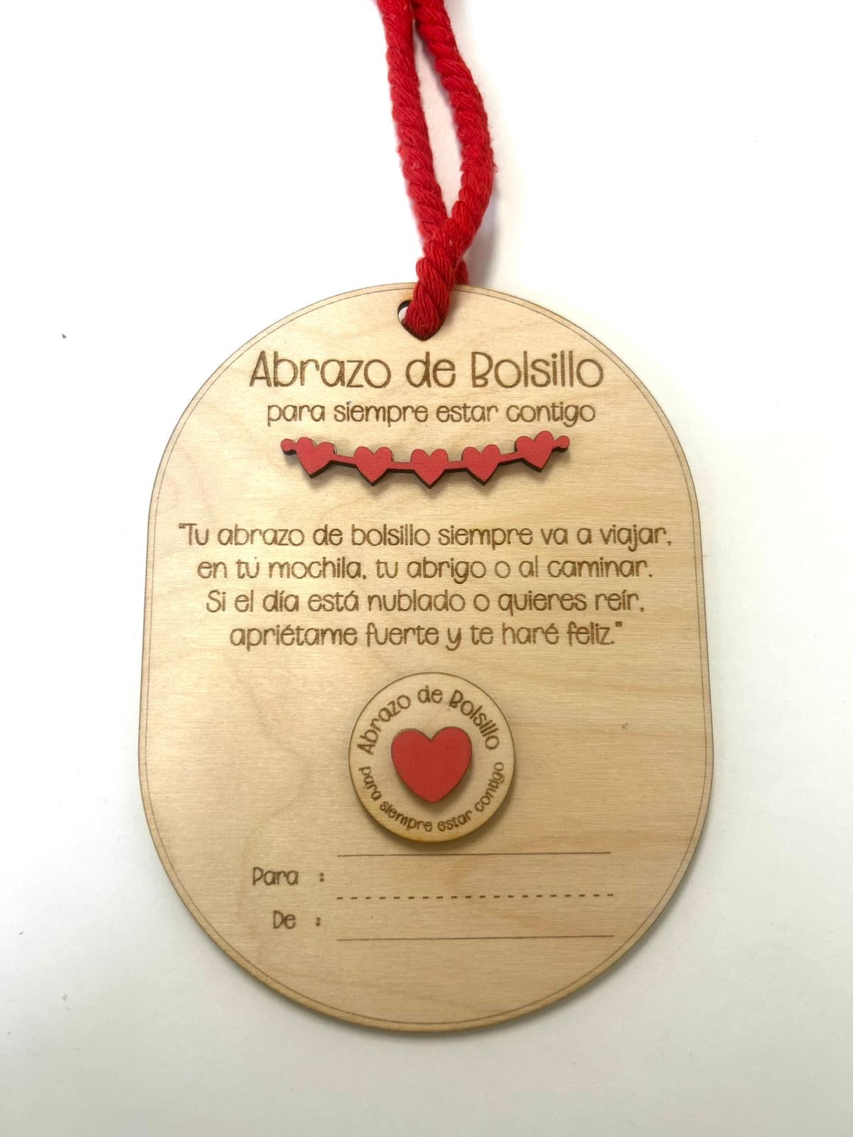 Abrazo de bolsillo