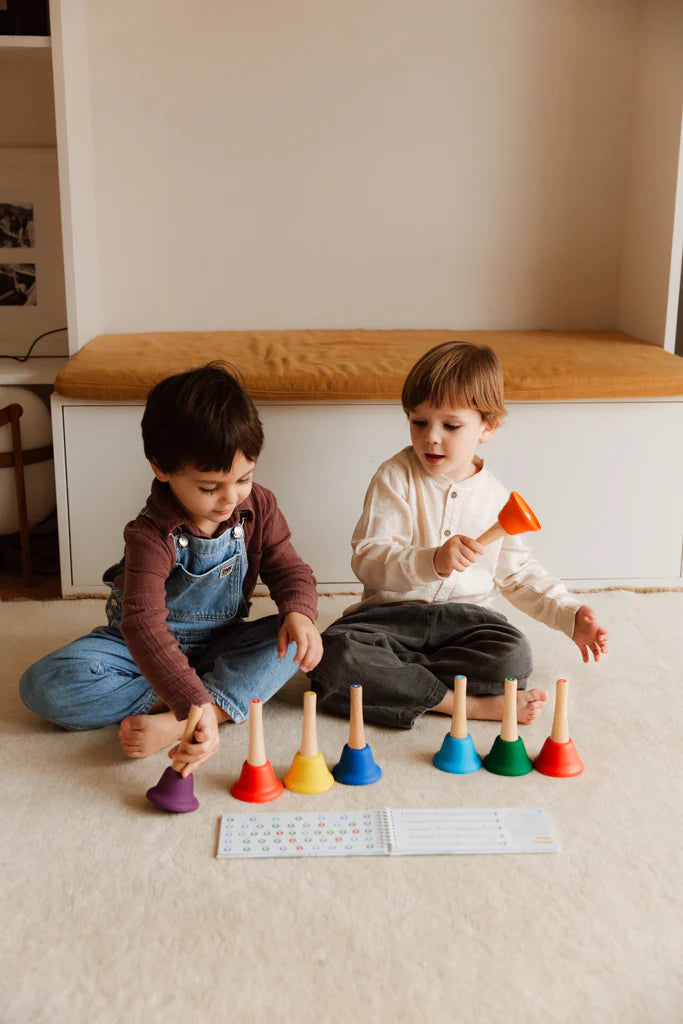 DingdangBú 8 tonos – Campanas musicales infantiles - Librería Educania