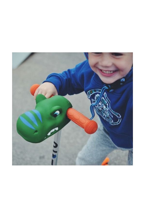Cabeza Dino Verde
