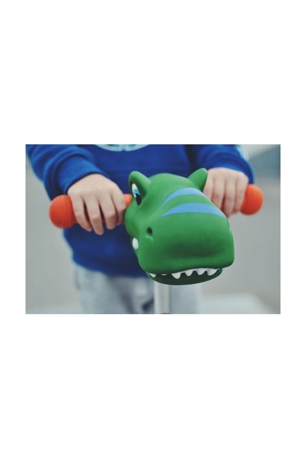 Cabeza Dino Verde