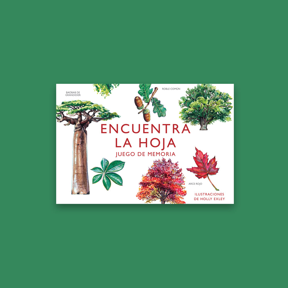 Encuentra la hoja -juego de memoria