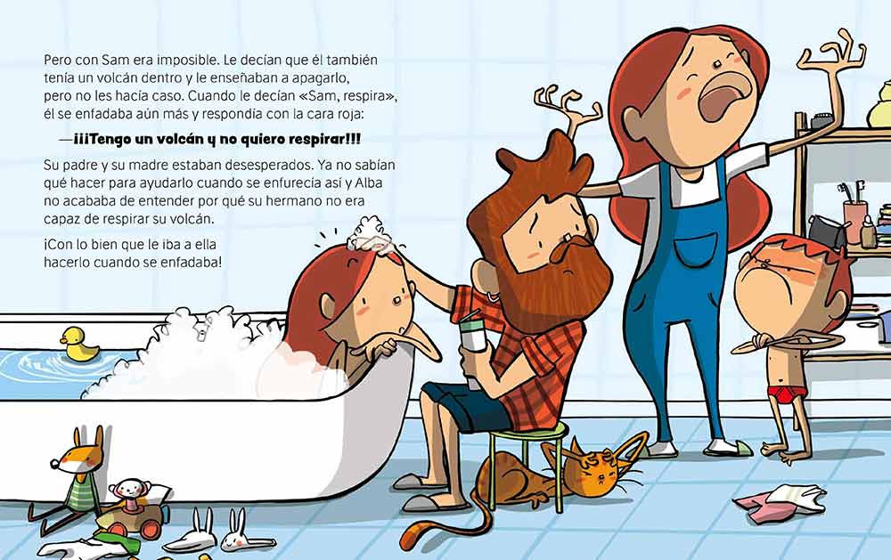 Tengo un volcán y no quero respirar