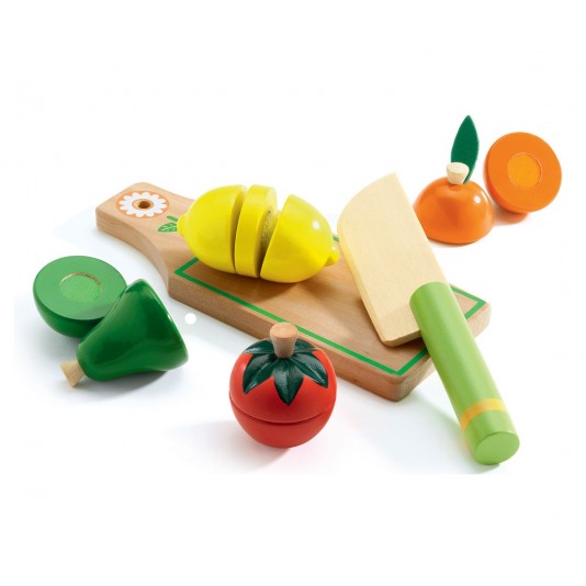 Frutas y vegetales para cortar