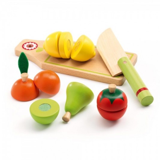 Frutas y vegetales para cortar