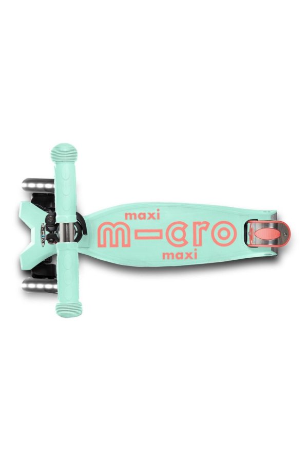 Patinete Maxi Deluxe led Menta