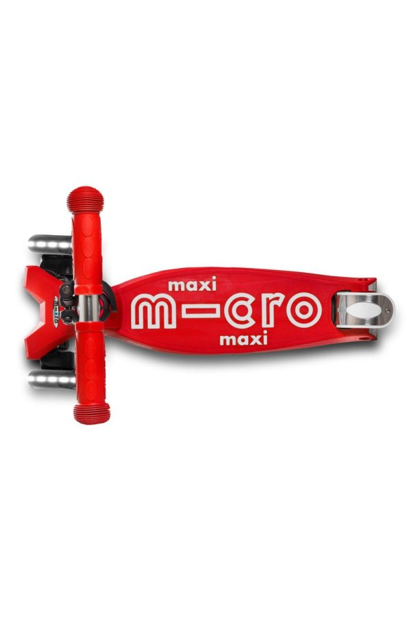 Patinete Maxi Deluxe led Rojo