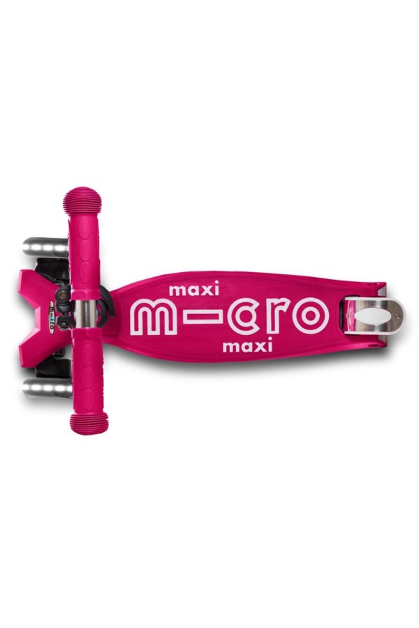 Patinete Maxi Deluxe led Rosa
