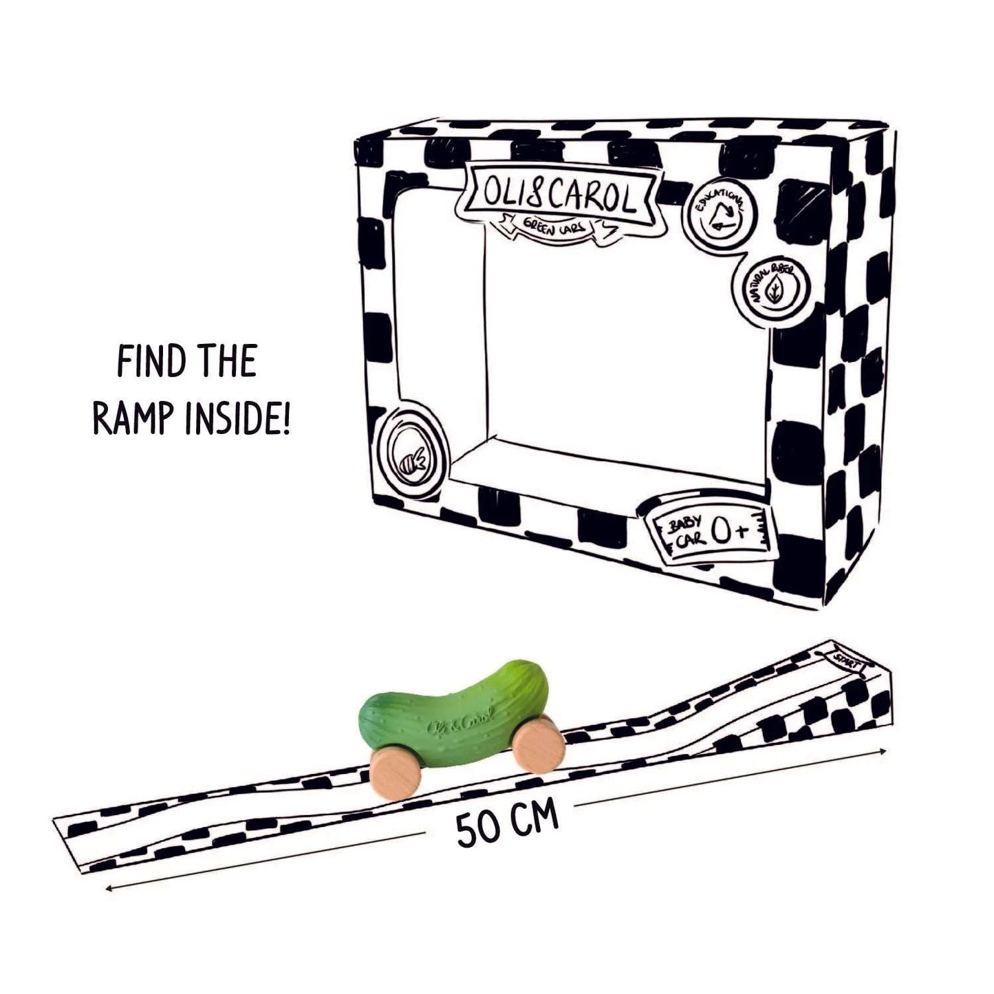 Coche Pepino The Cucumber