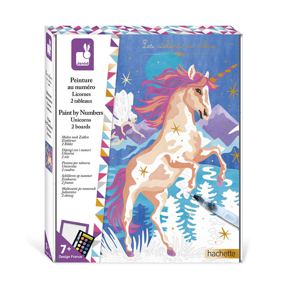Pintura por números Unicornios