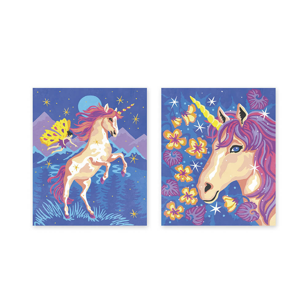 Pintura por números Unicornios