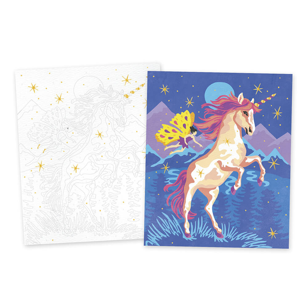 Pintura por números Unicornios