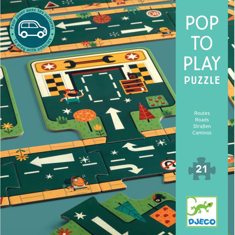 Puzzle Pop to play Carreteras